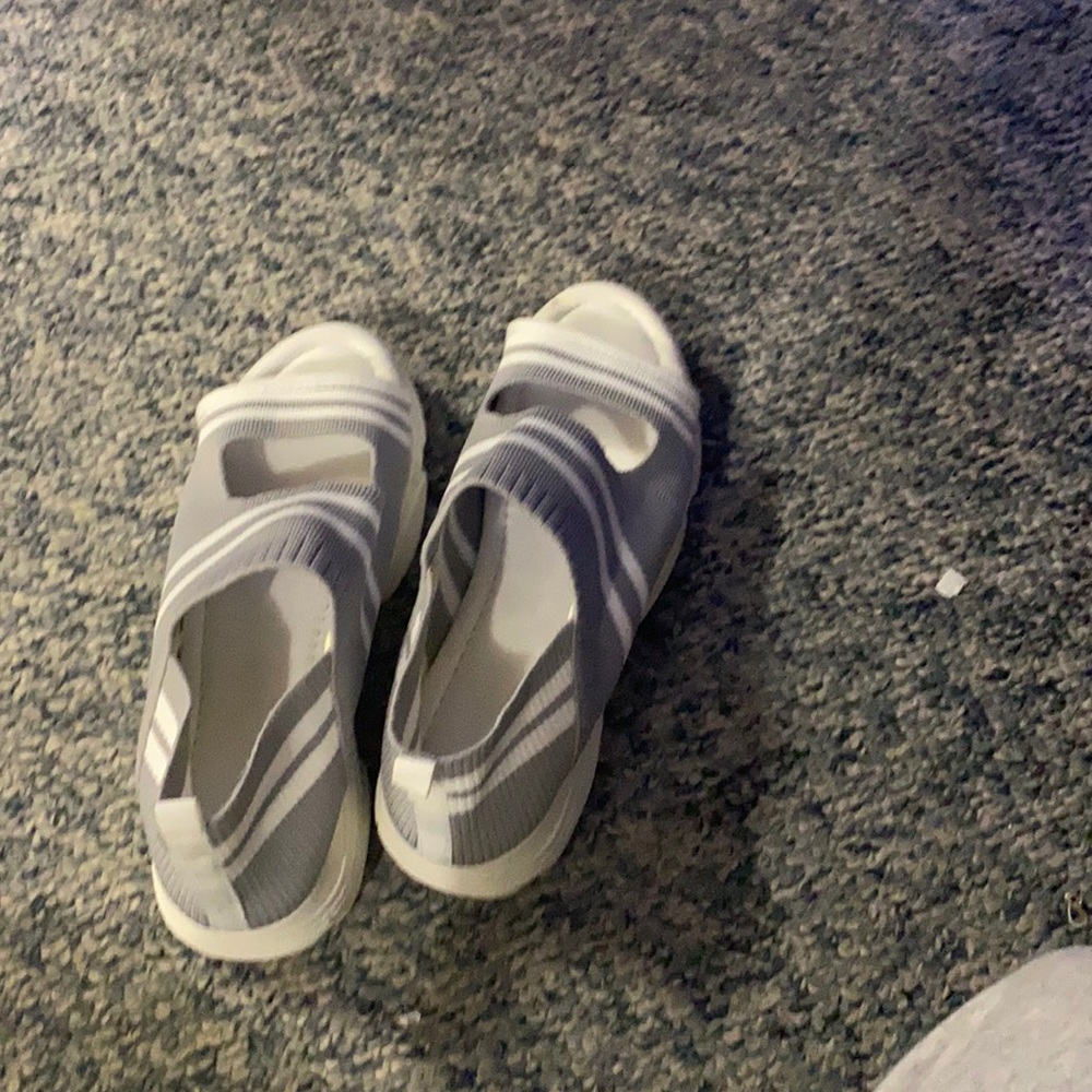Grey shoes